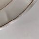Large vintage Italian earthenware platter with cottage decoration – 1950s-1970s