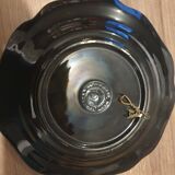 Vallauris trompe l'oeil shellfish wall plate