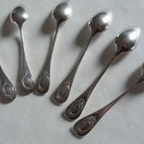 Set of 11 spoons in Christofle silverware