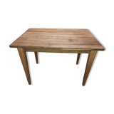 Solid oak side table