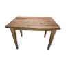 Solid oak side table