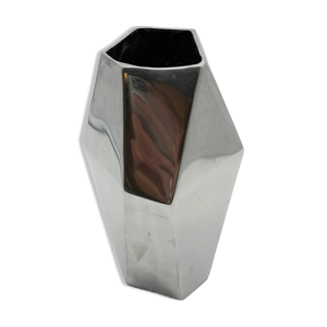 Vase ''Prisme'' en fonte
