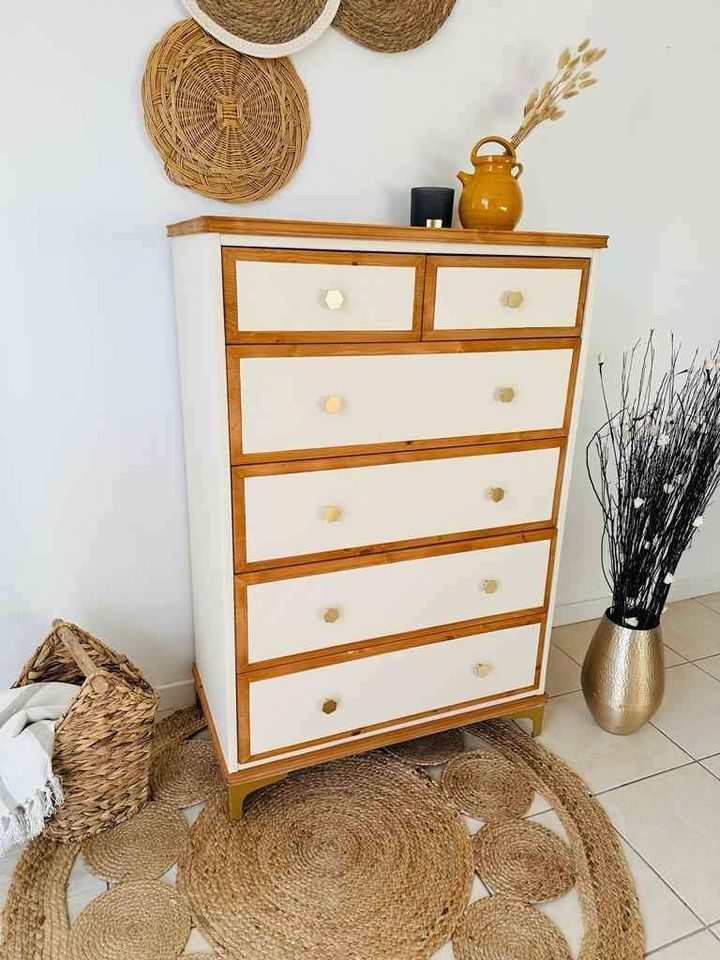 Amandine 6-drawer chest of drawers