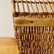 Large vintage wicker basket