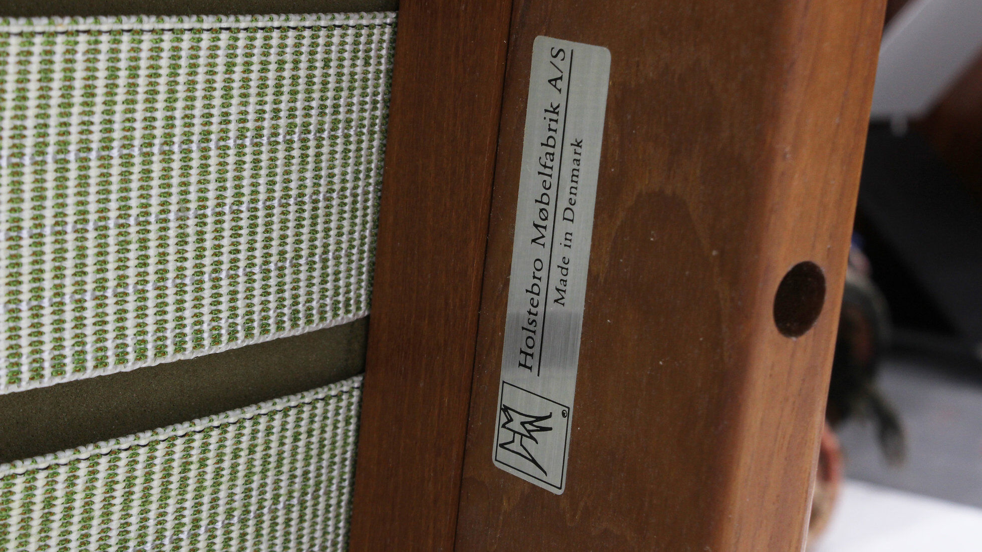 Vintage mid-century easy chair solid teak Holstebro MöbelFabrik 1960s