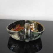 Vintage handmade dish/trinket bowl - signed Marie Louise Impe