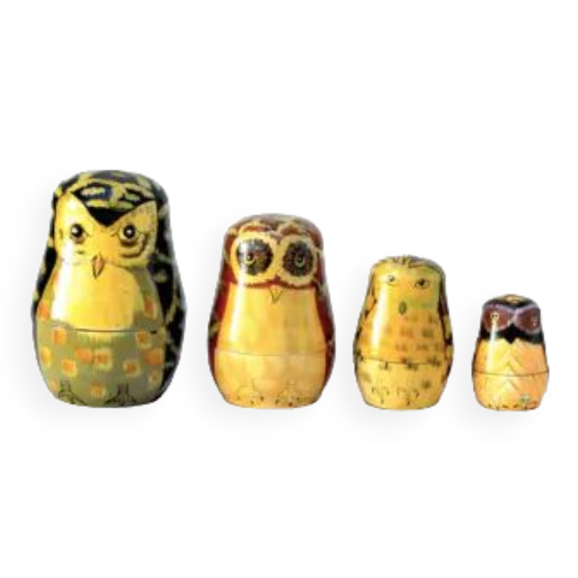 Matryoshkas Wooden owls