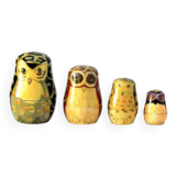 Matryoshkas Wooden owls