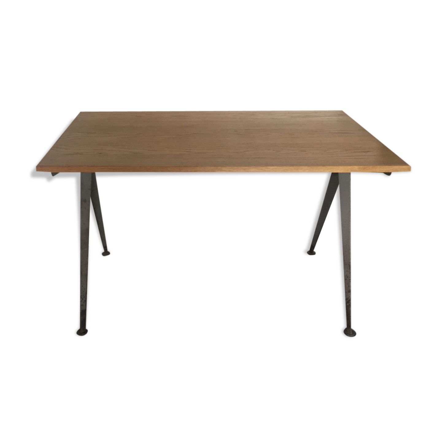 Jean Prouvé "compas" table from the 50's