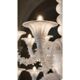 Monumental Contemporary White Rezzonico Murano Glass Chandelier