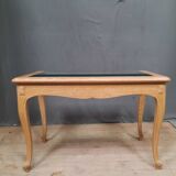 Table basse vitrée