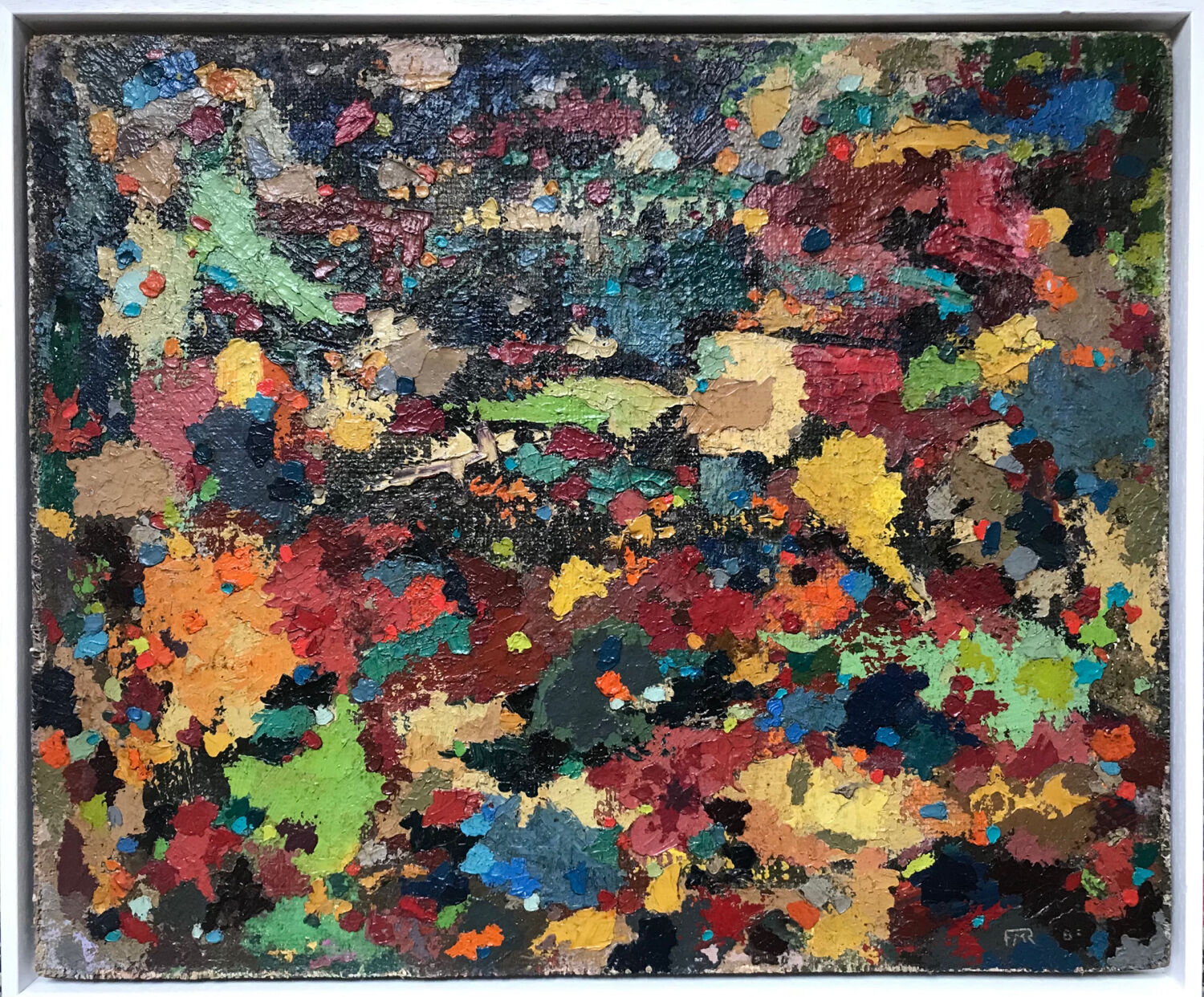 Oil on canvas by rené marie, 1909-1973