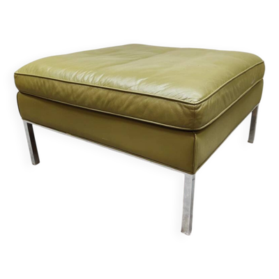 Pouf vintage en cuir design hollandais 905 Artifort
