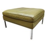 Pouf vintage en cuir design hollandais 905 Artifort