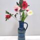 Vase pichet en céramique bleue de Rimini par A. Londi et F. Montelupo pour Bitossi
