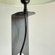Lampe acier et tissu par madura