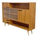 Buffet Vaisselier en bois blond Libena , ex Tchécoslovaquie 1970