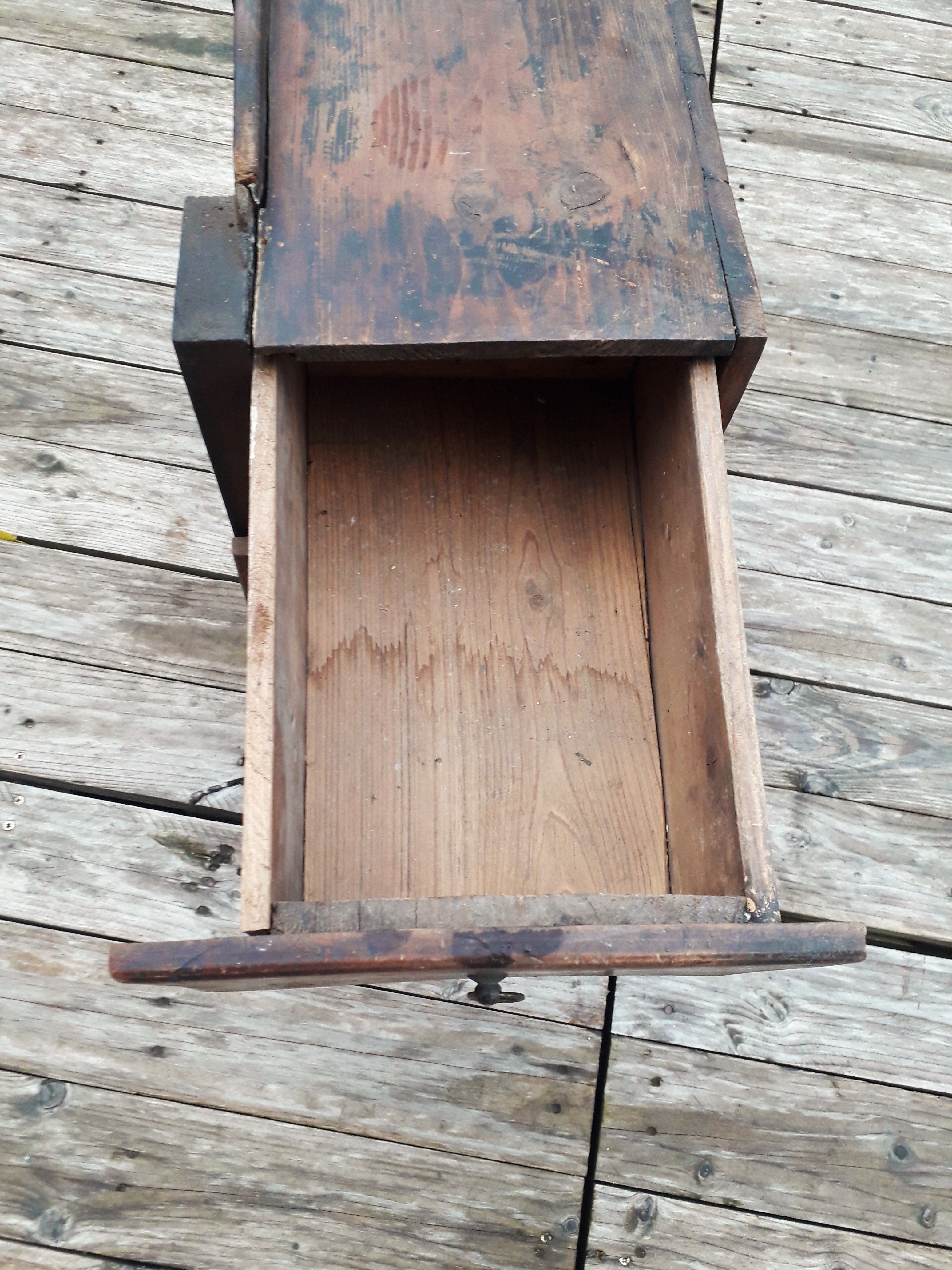 Craft furniture - 3 drawers - handmade - 1940
