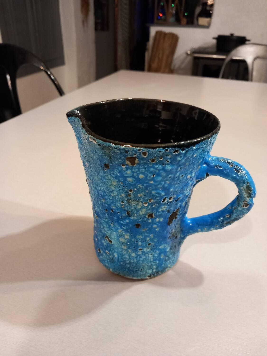 Old "sea foam" pitcher/milk jug