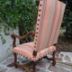 Fauteuil Louis XIII à feuilles d'acanthe