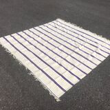 Handmade wool rug 190x190cm