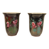 Pair of art deco basin lamps
