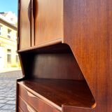 Teak Corner Cabinet by Omann Jun