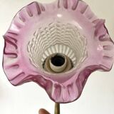 Pair of retro style wall lights, tulips