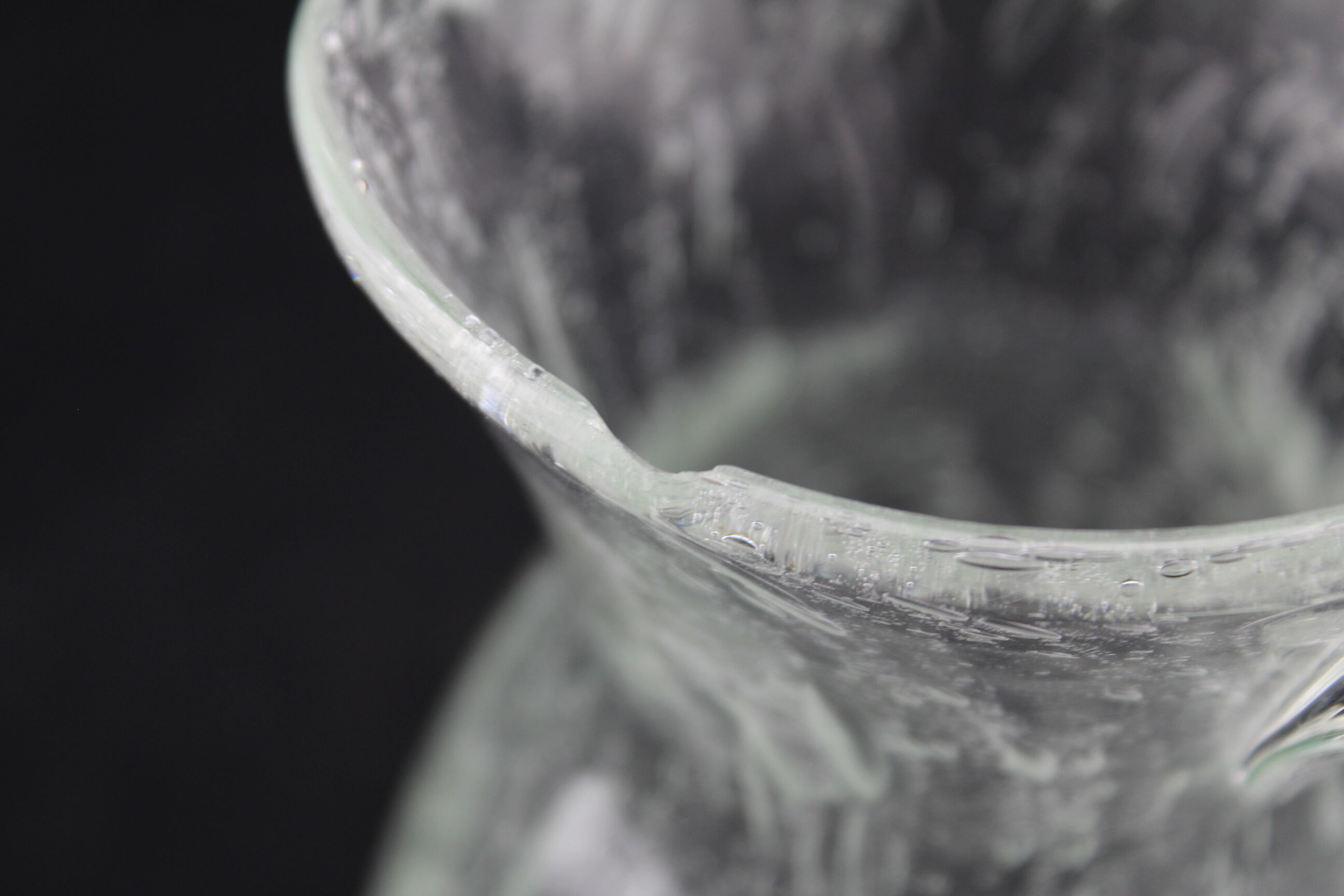 Pichet verre bullé de Biot