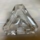 Triangular ashtray and pocket tray
