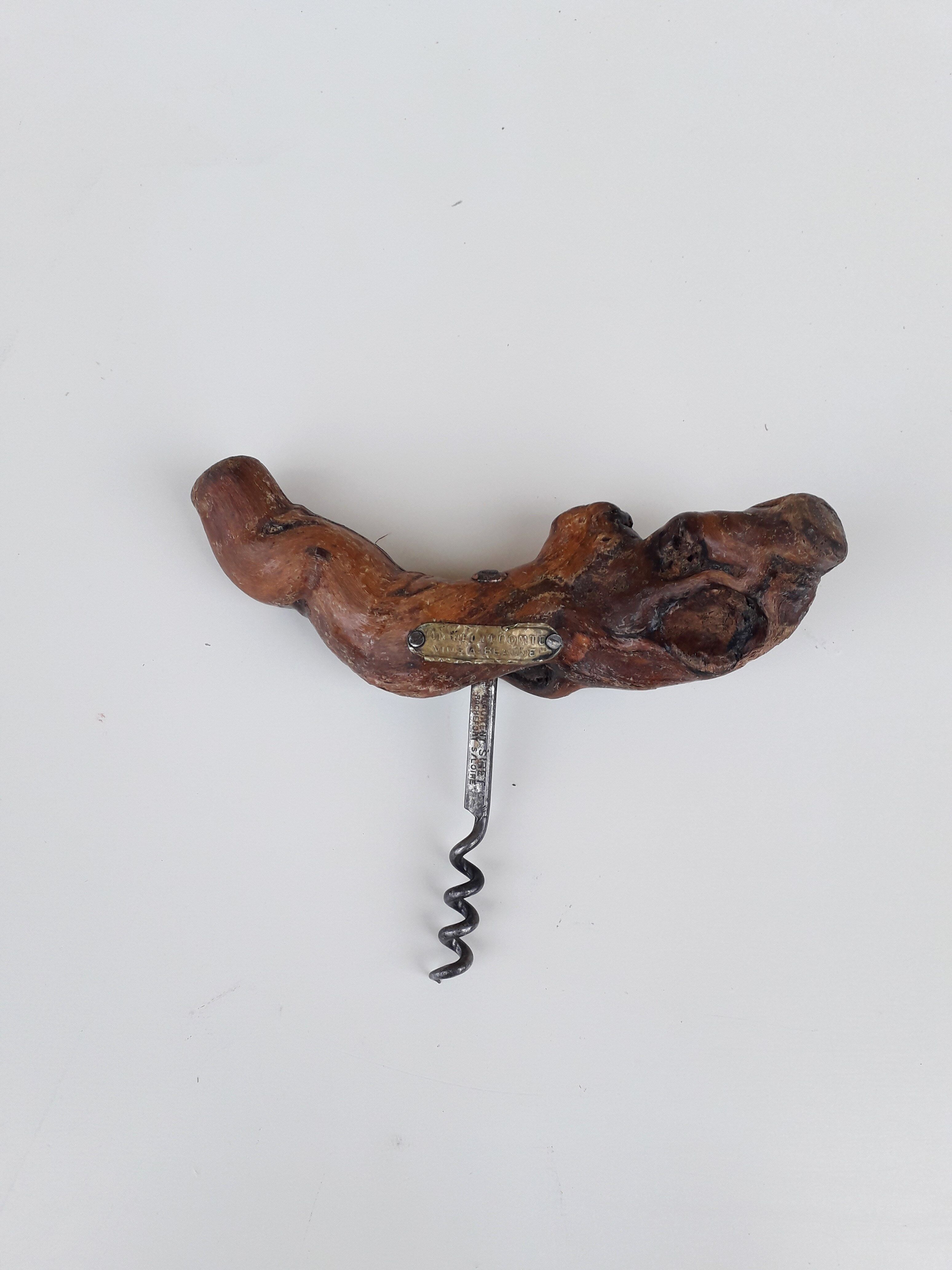 Former advertising corkscrew - vine stock - 1960