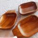 3 ramekins, appetizer/snack ramekins, made of olive wood.