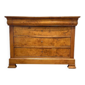Charles X Commode, Elm, circa 1830