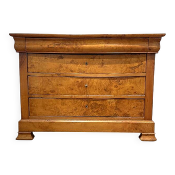 Charles X Commode, Elm, circa 1830