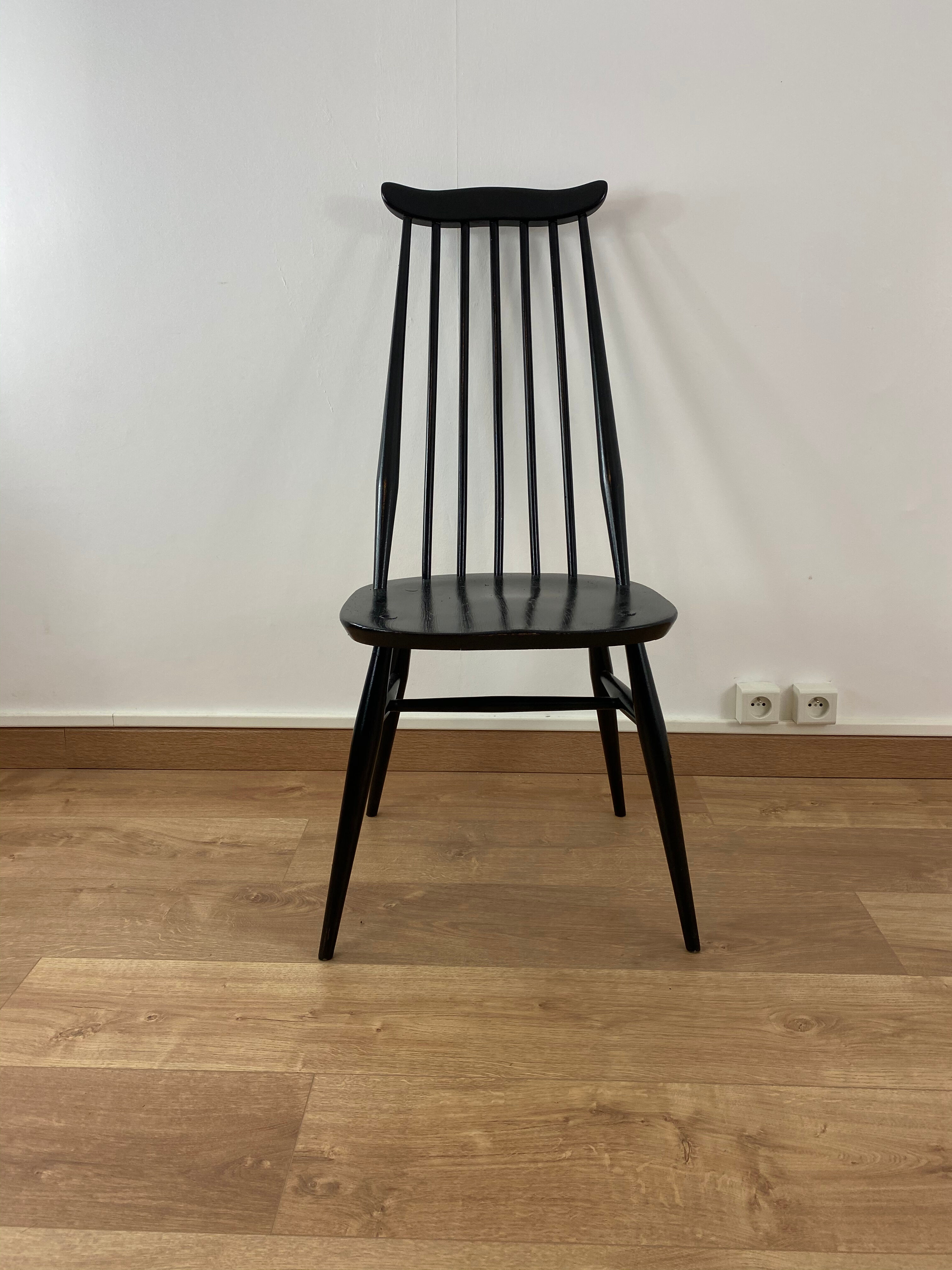 Chaise Ercol vintage style scandinave