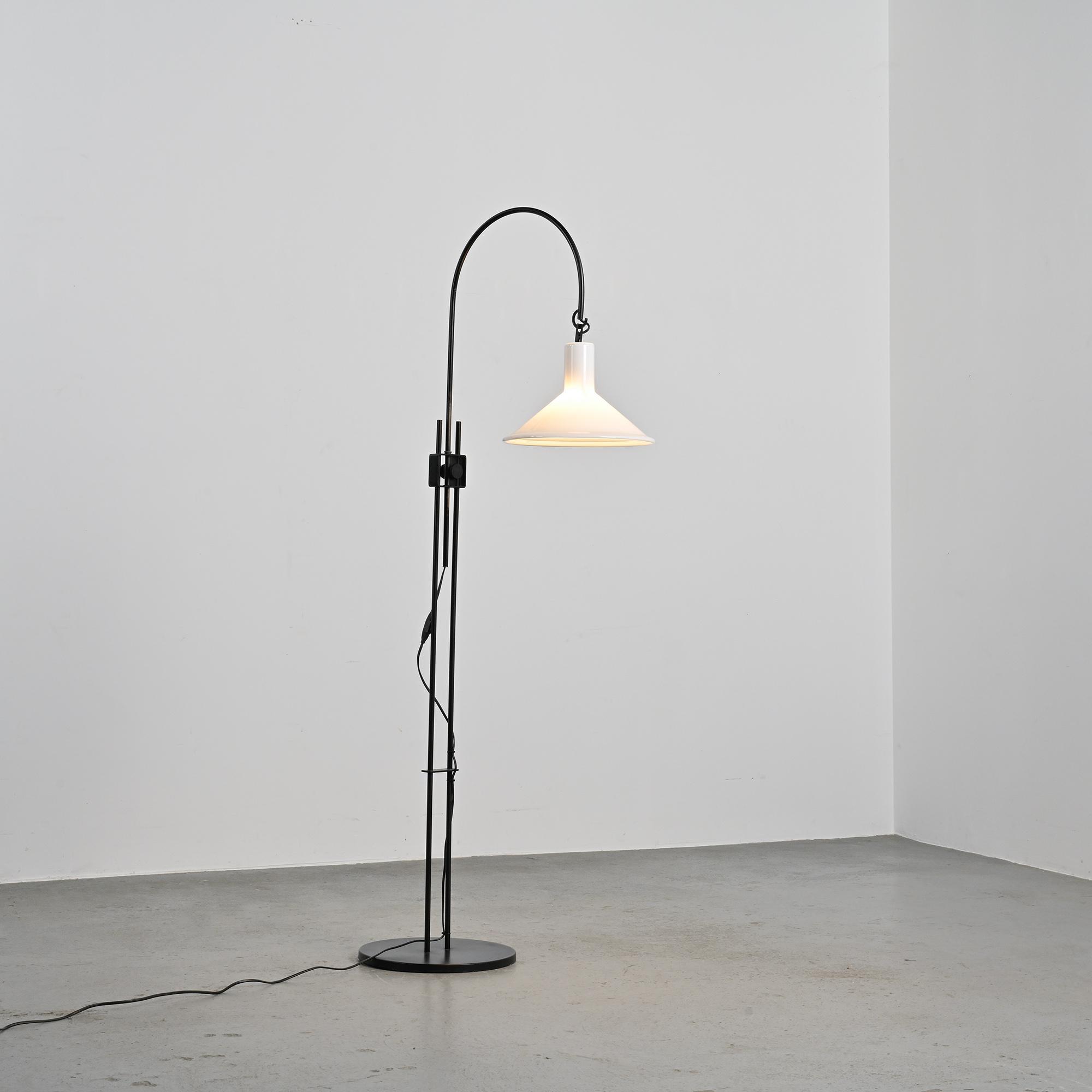 Floor lamp by Michaël Bang, Holmegaard, Denmark, circa 1970