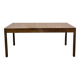 English teak table from the 70s with butterfly extension