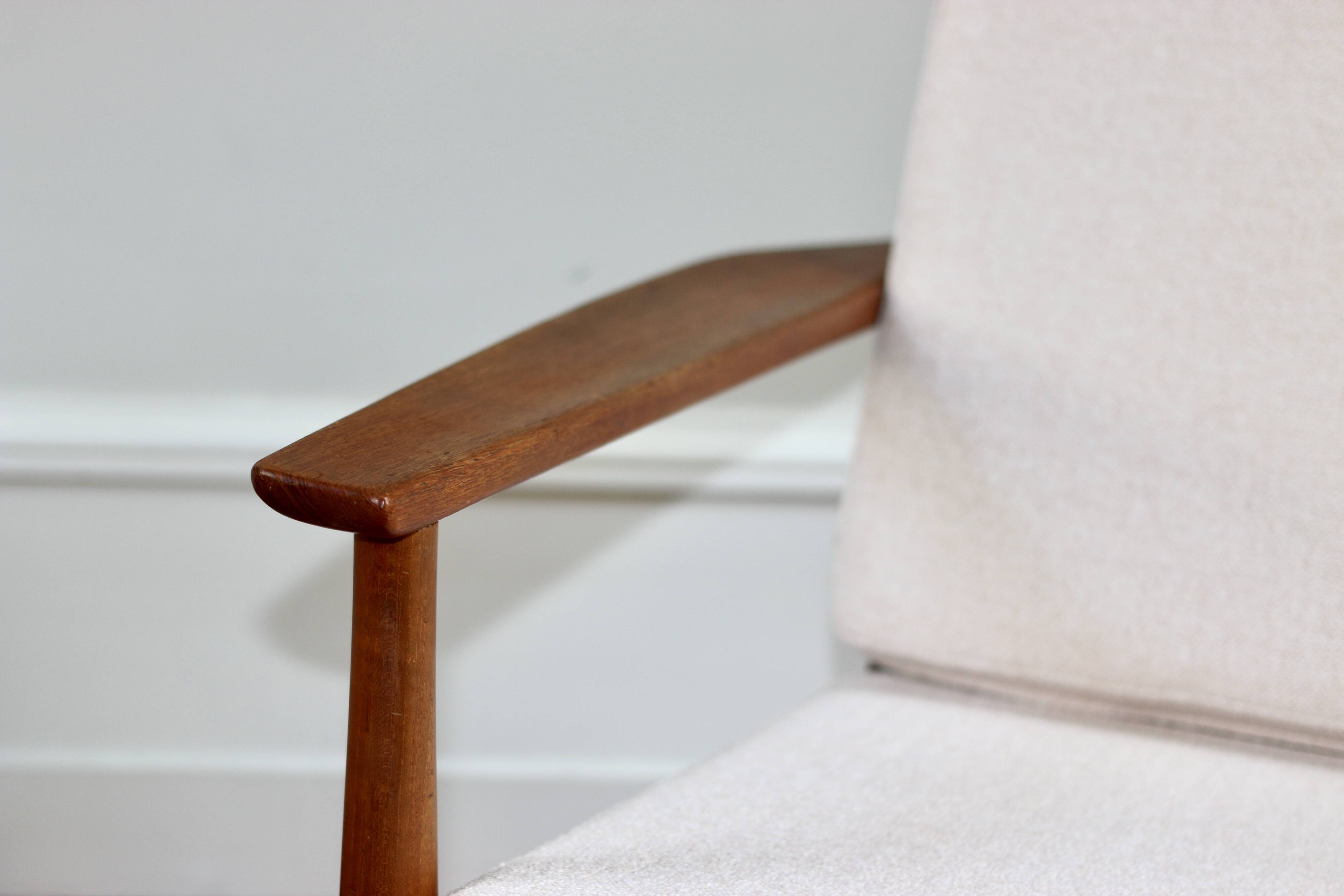 Vintage Scandinavian teak armchair, 1960