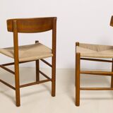 Set of 6 Oak dining chairs 'j39' by Borge Mogensen, 1960s