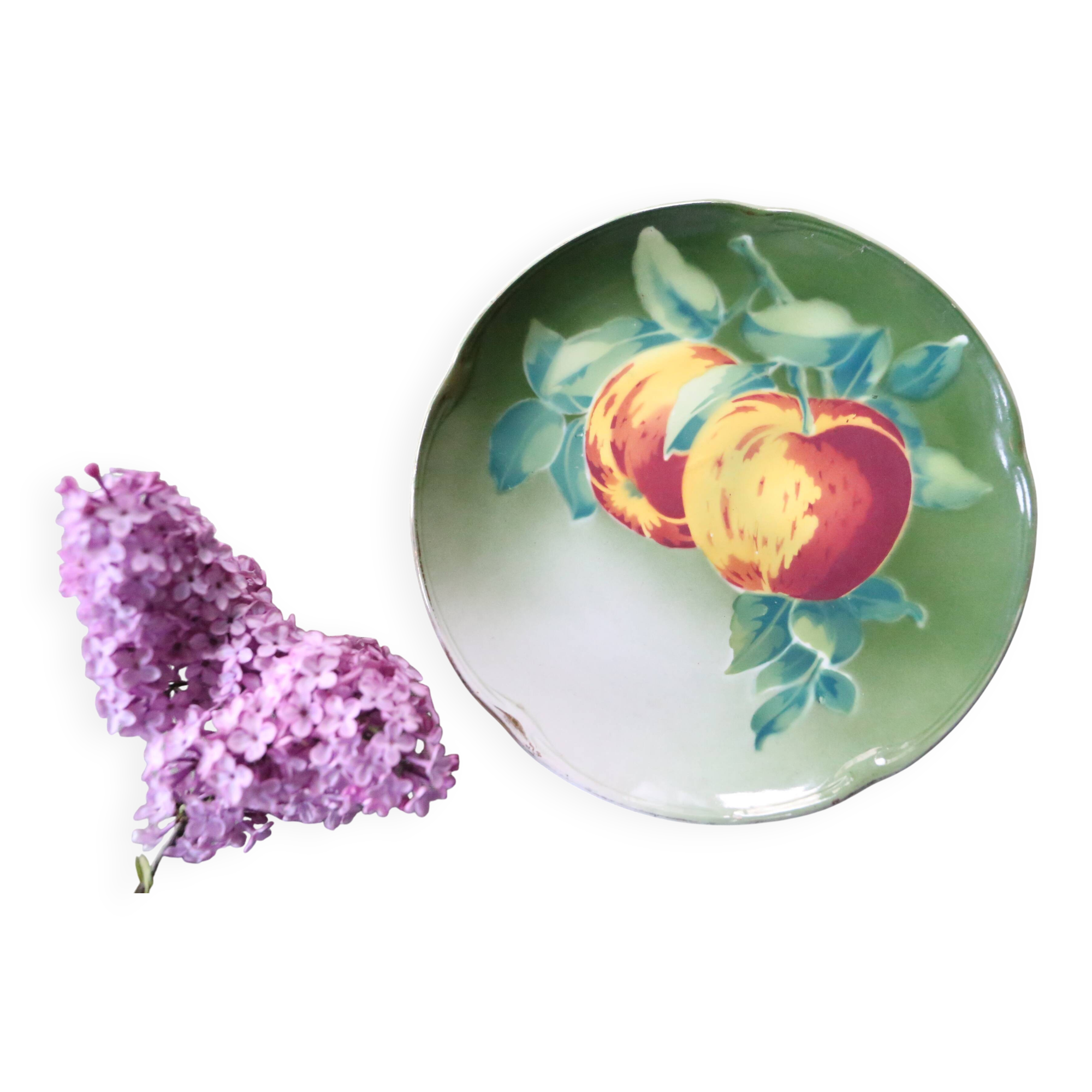 Lunevile earthenware plate