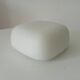 Vintage Italian ceiling light in opaline from the 1960s.