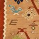 Rare Kotel Kilim "Tree of Life" Vintage Peach Background - 208 x 118 cm