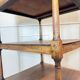 Mahogany desk with stamp of the brita official office