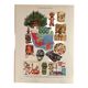 Illustrated plate on Mexican and Mayan art, 1940s-50s
