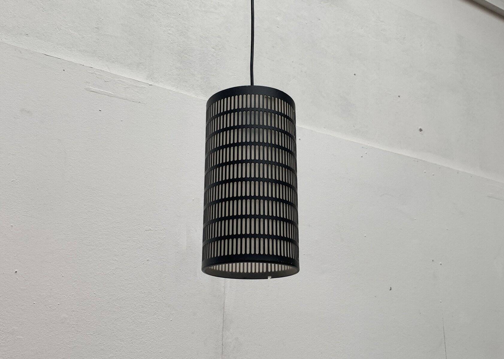 Mid-century minimalist perforated pendant, 1960s