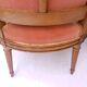 Paire de fauteuils cabriolet de style Louis XVI