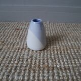 contemporary design enameled ceramic soliflore vase, handcrafted