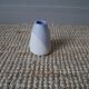 contemporary design enameled ceramic soliflore vase, handcrafted