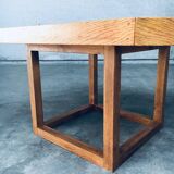 Postmodern Octagonal Square Dining Table, 1980s