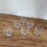 Vintage liqueur glasses